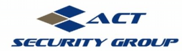 act security group blue logo